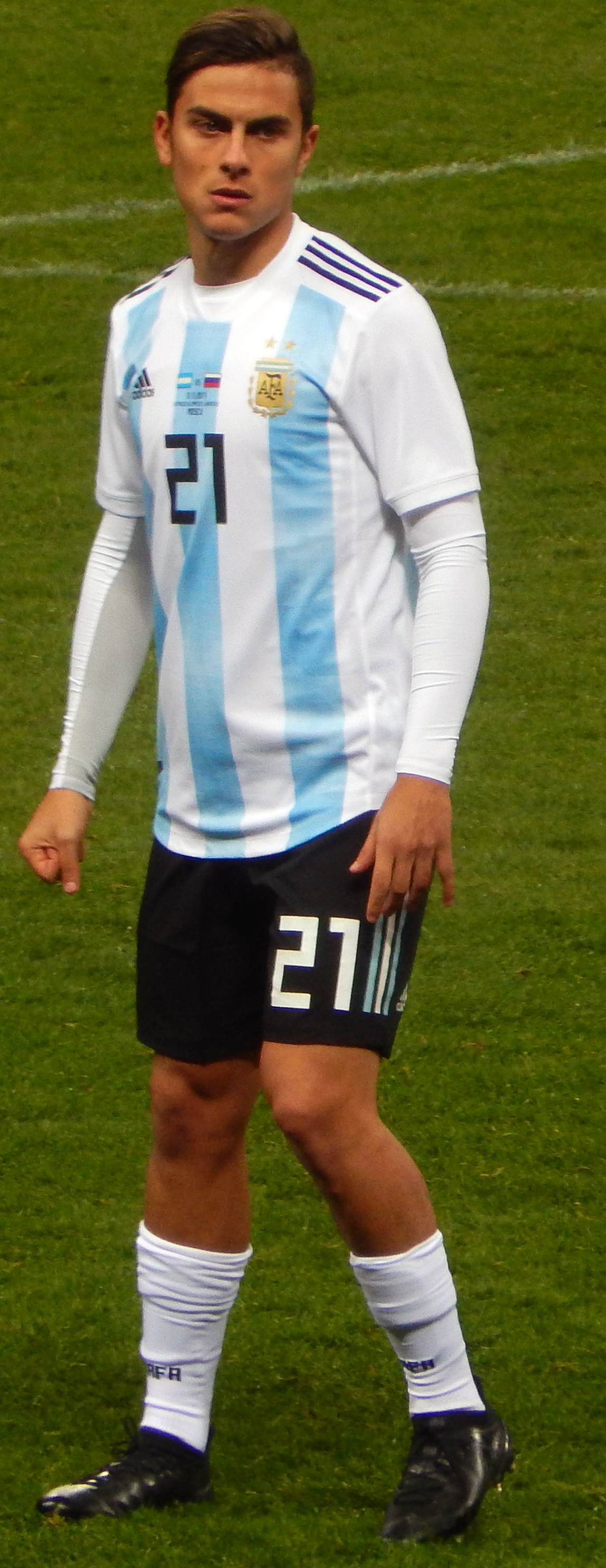 What is the name of the football player?