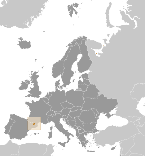 Which country is highlighted on the map?